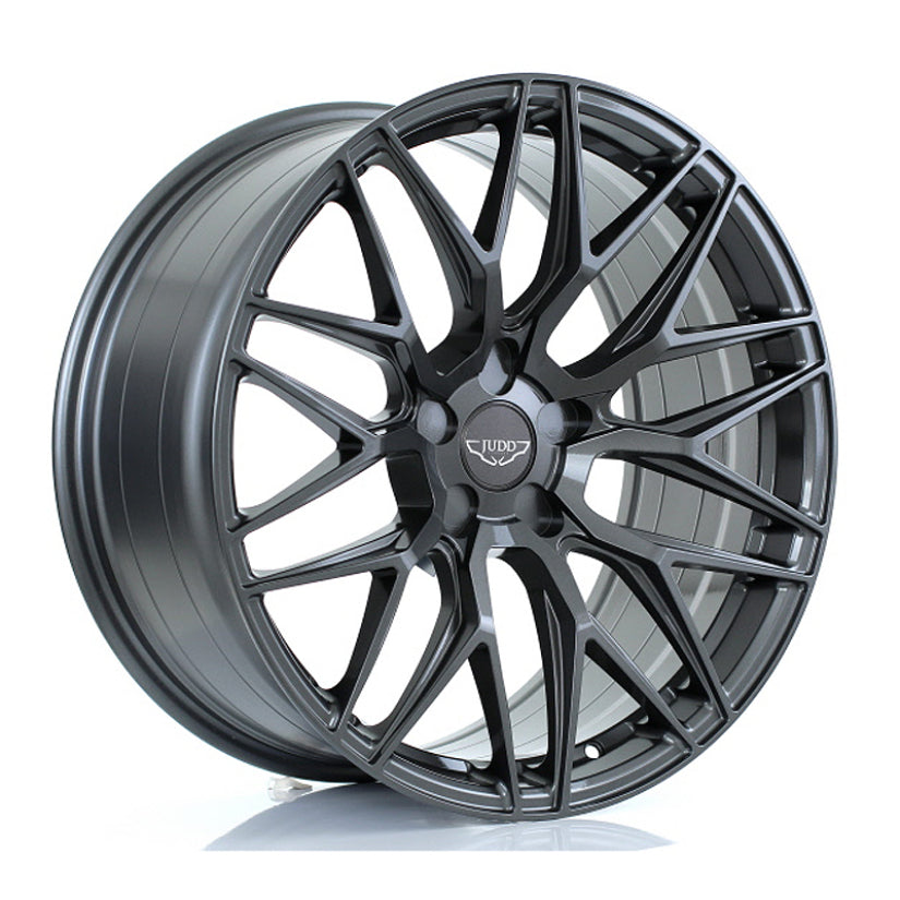 JUDD Model One Alloy Wheel 20x9.5 ET25 TO 50 5x112 Gloss Gunmetal 72.6mm CB