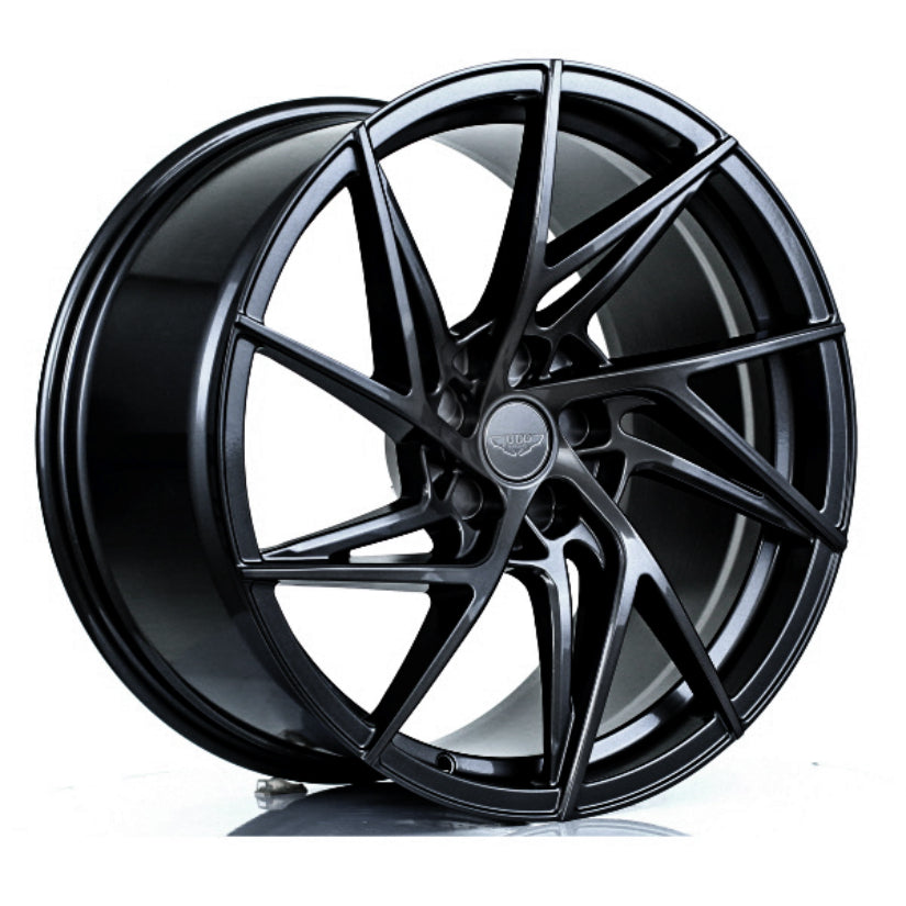 JUDD Model Two Alloy Wheel 20x10 ET20 TO 45 5x100 Gloss Black 72.6mm CB