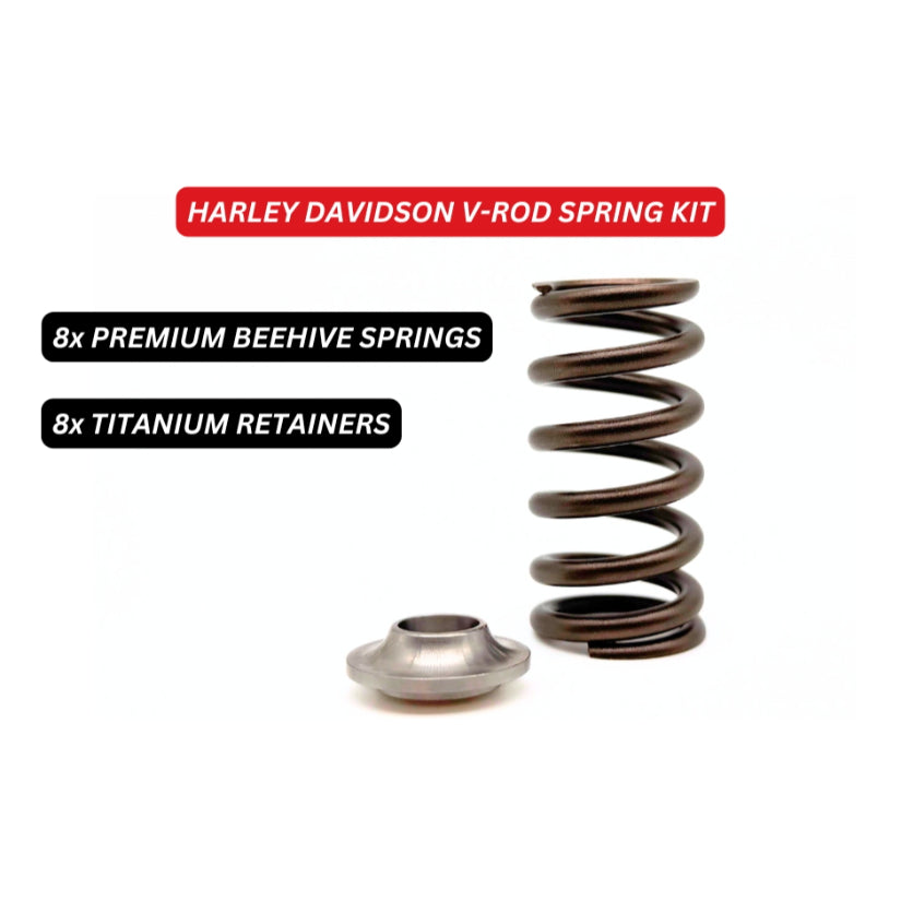 Kelford Cams Beehive Valve Spring and Titantium Retainer Kit Harley V-Rod