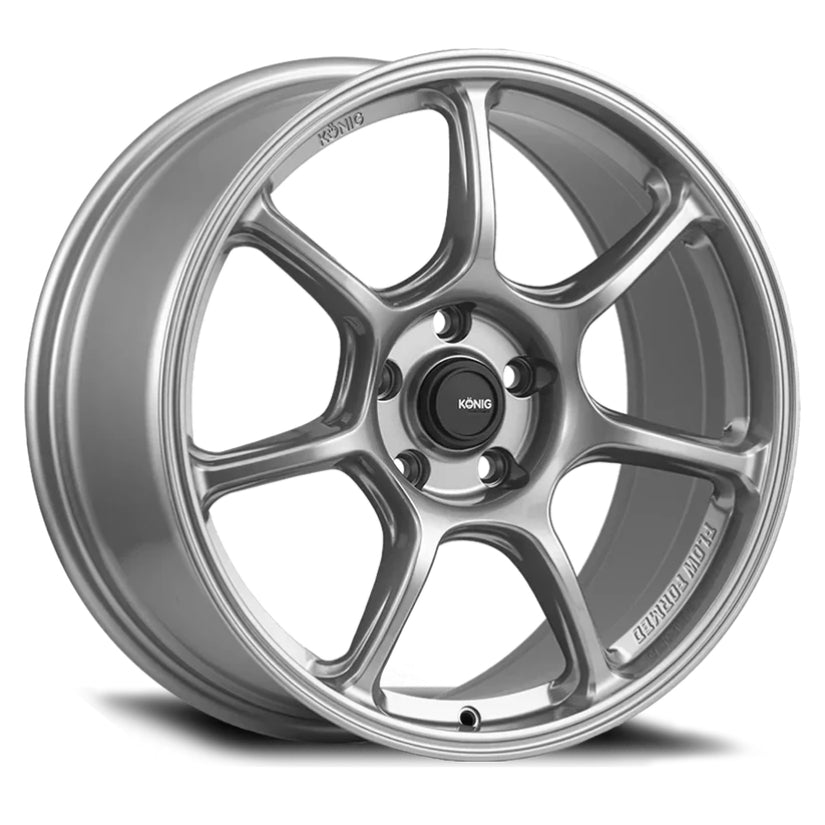 Konig Ultragram Alloy Wheel 18x11 ET15 5x114.3 Titanium Metallic 73.1mm CB