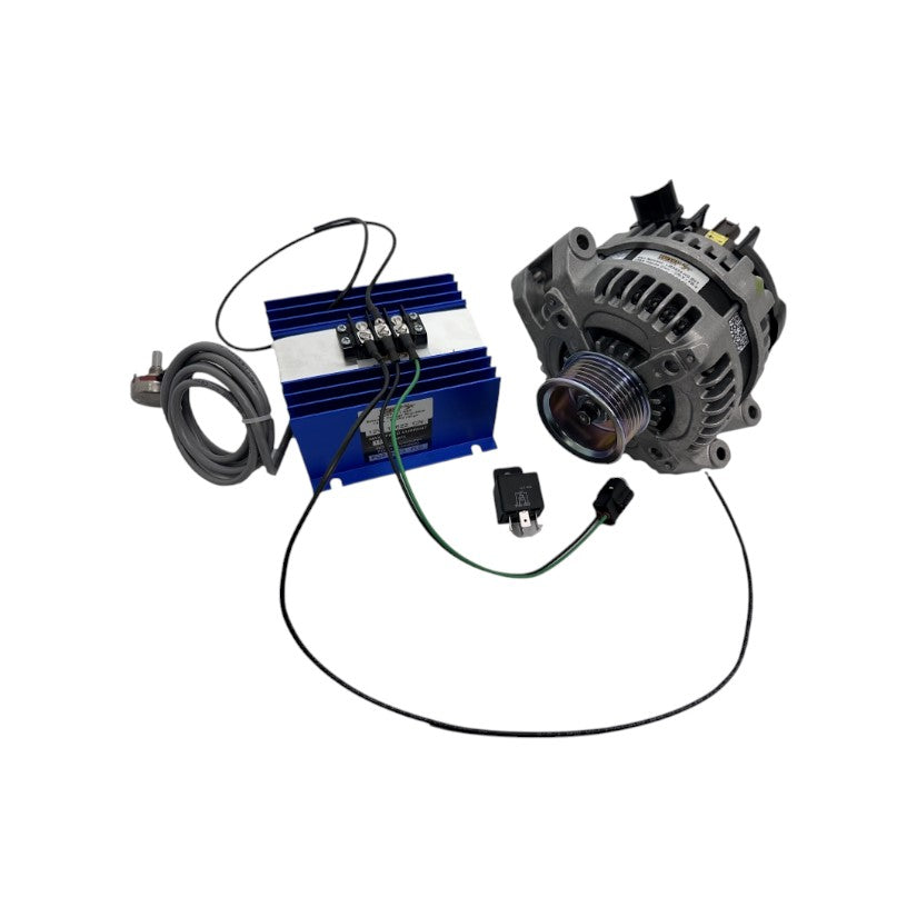WOSPerformance Externally Regulated Alternator 175A Honda Civic CR-V FR-V Stream Terminals at Top