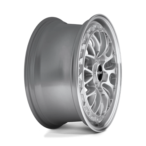 Rotiform R155 LSR Alloy Wheel 19x8.5 ET35 5x112 Gloss Silver Machined 66.56mm CB