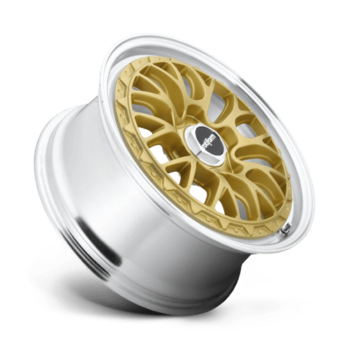 Rotiform R156 LSR Alloy Wheel 18x8.5 ET35 5x100 Matt Gold Machined 57.1mm CB