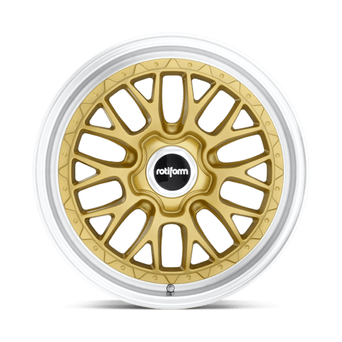 Rotiform R156 LSR Alloy Wheel 18x8.5 ET35 5x112 Matt Gold Machined 66.56mm CB