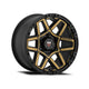 Mamba M23 Alloy Wheel 20x9 ET-12 6x139.7 Matte Black With Bronze Face 106.1mm CB