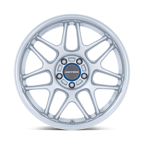 Motegi MR158 TSUBAKI Alloy Wheel 19x8.5 ET30 5x100 Hyper Silver With Machined Lip 56.15mm CB
