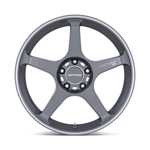 Motegi MR159 BATTLE V Alloy Wheel 18x9.5 ET25 5x114 Gunzilla W Machined Lip Stripe 72.56mm CB