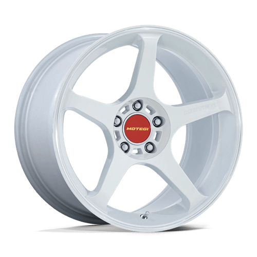 Motegi MR159 BATTLE V Alloy Wheel 18x9.5 ET38 5x114 Matsuri White Pearl Machined Lip 72.56mm CB