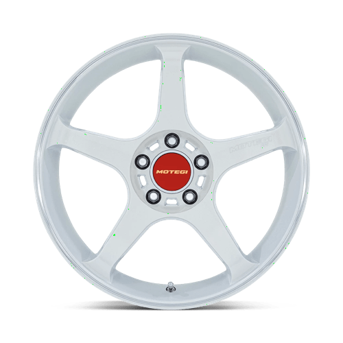 Motegi MR159 BATTLE V Alloy Wheel 17x9.5 ET22 5x114 Matsuri White Pearl Machined Lip 72.56mm CB
