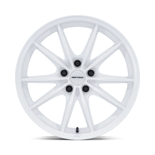 Motegi MR162 ZENTOKU Alloy Wheel 18x9.5 ET35 5x114 Gloss White 72.56mm CB