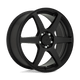 Motegi MR143 CS6 Alloy Wheel 16x7 ET40 5x112/5x114 Satin Black 72.56mm CB