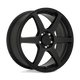 Motegi MR143 CS6 Alloy Wheel 17x7 ET40 4x100/4x108 Satin Black 72.56mm CB