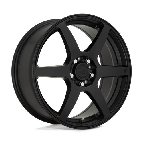Motegi MR143 CS6 Alloy Wheel 15x6.5 ET40 5x100/5x114 Satin Black 72.56mm CB