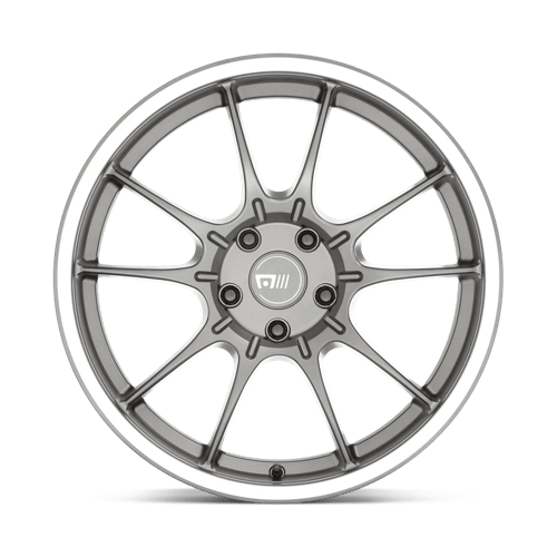 Motegi MR152 SS5 Alloy Wheel 18x9.5 ET40 5x114 Gunmetal With Machined Lip 72.56mm CB