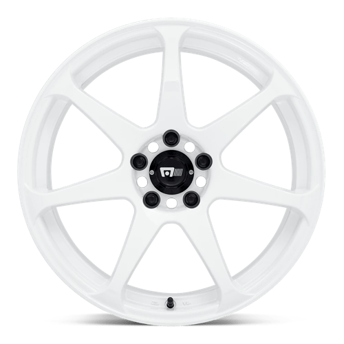 Motegi MR154 BATTLE Alloy Wheel 18x8 ET43 5x114 White 72.56mm CB