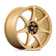 Motegi MR154 BATTLE Alloy Wheel 17x8 ET30 5x112 Gold 66.56mm CB