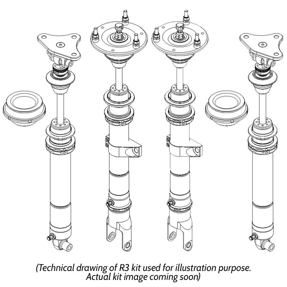 Nitron R3 Coilovers Alfa Romeo Giulia 2.9 Quadrifoglio 15+