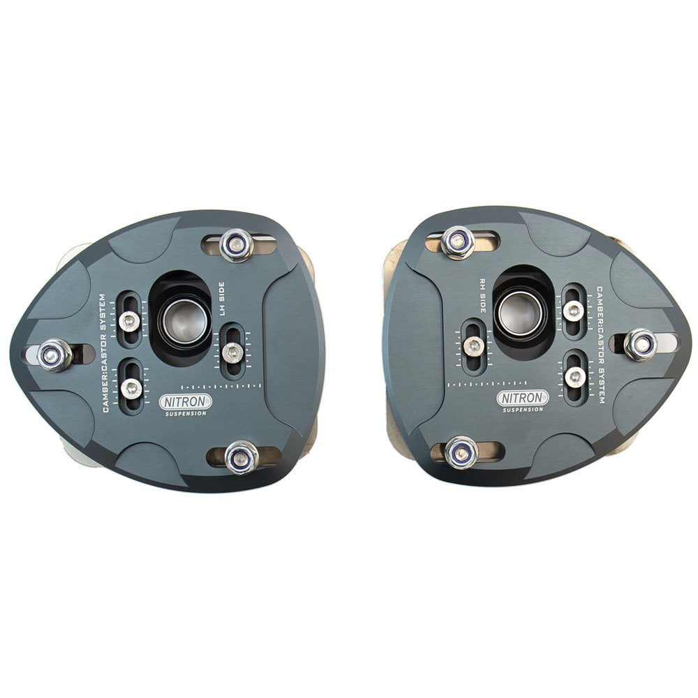 Nitron Adjustable Front Top Plates Pair BMW Z4 Coupe E86 06-08