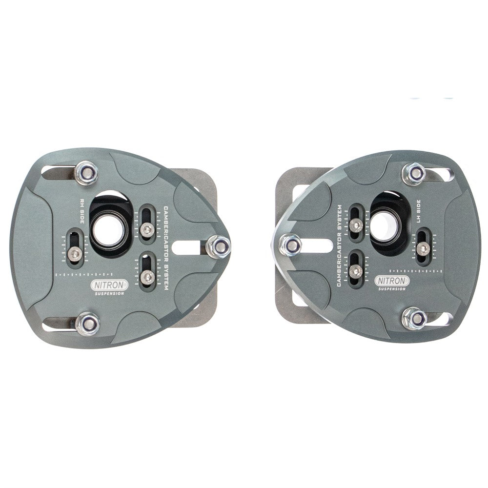 Nitron Adjustable Front Top Plates Pair BMW 1M E82 11-12