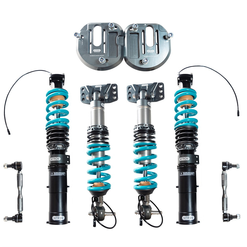 Nitron elec-TRON R1 Coilovers Ford Mustang S550 15-23 OEM Wheels