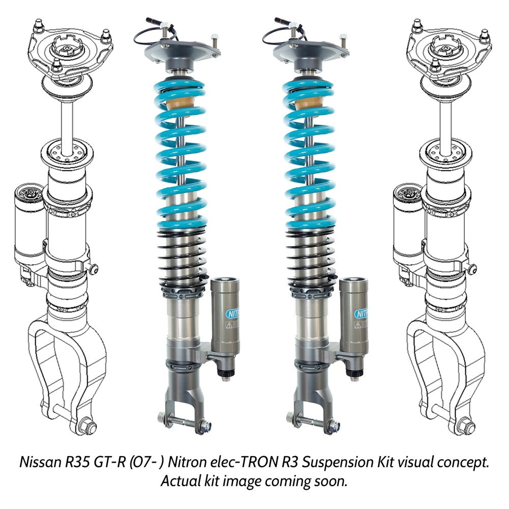Nitron elec-TRON R3 Coilovers Nissan R35 GT-R 07+
