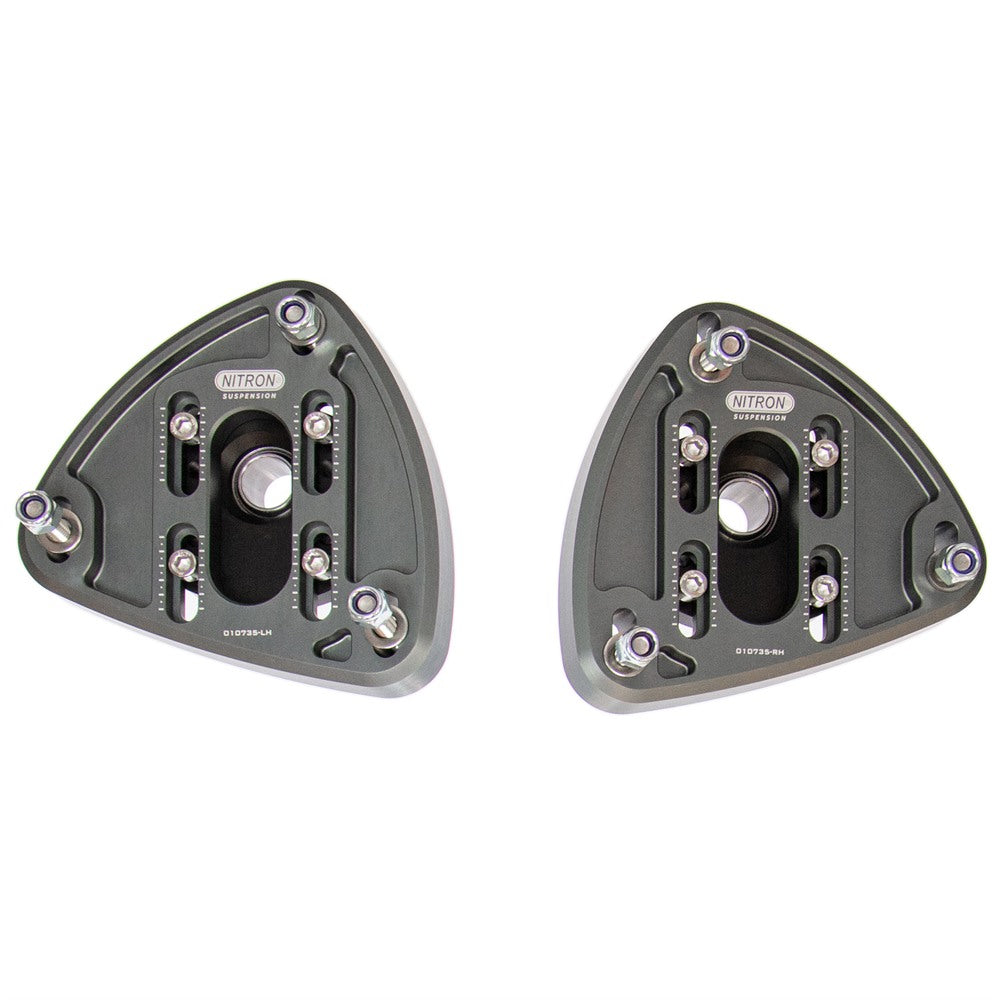 Nitron Adjustable Front Top Plates Pair Porsche 911 Cup Competition Only 997 06-12