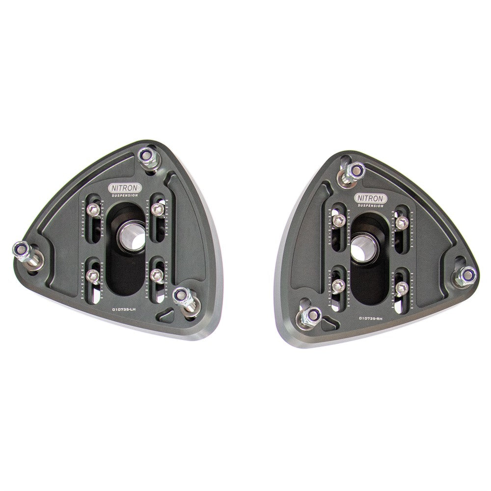 Nitron Adjustable Front Top Plates Pair Porsche 911 GT3 997 06-12