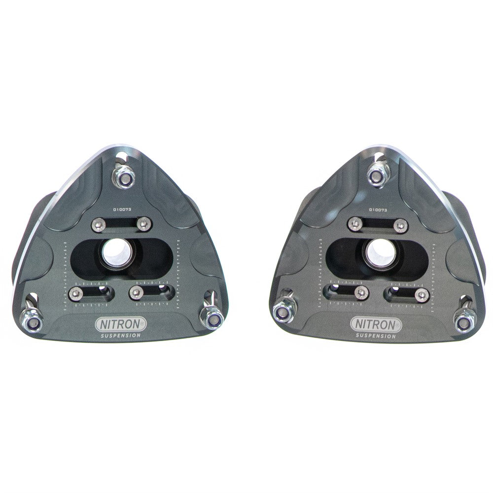 Nitron Adjustable Front Top Plates Pair Porsche 911 Carrera 4 996 97-04