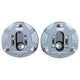 Nitron Adjustable Rear Top Plates Pair Subaru Impreza GC 92-01