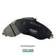 Probite PRO-550 Performance Front Brake Pads Volkswagen Golf GTI MK7 175mm x 70mm