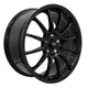 Team Dynamics Pro Race 1.2 Alloy Wheel 18x8 ET35 5x120 Gloss Black 72.6mm CB