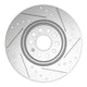 Probite Predator+ Vented Brake Discs with Grooves and Drilled Holes 5x120 345mm PRPD1510 - Rear Pair