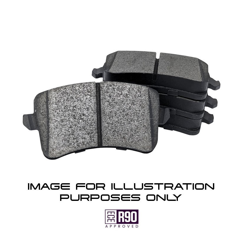 Probite Predator OE Replacement Street Brake Pads 122mm x 64mm PRRP0438 - Rear