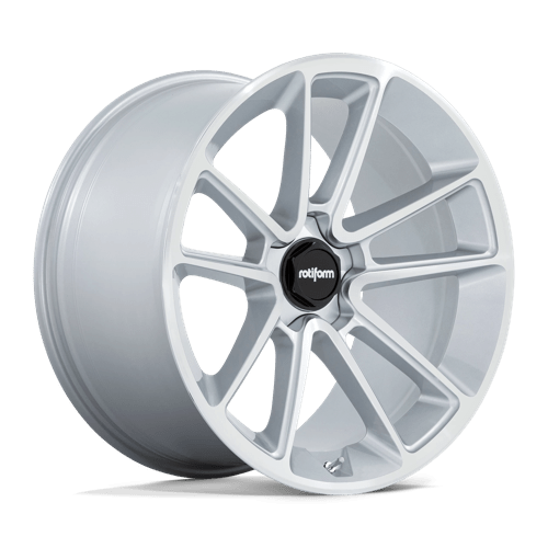Rotiform R192 BTL Alloy Wheel 21x10.5 ET30 5x112 Gloss Silver With Machined Face 66.56mm CB