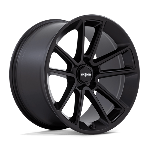 Rotiform R194 BTL Alloy Wheel 22x12 ET55 5x130 Matt Black With Black Cap 71.5mm CB
