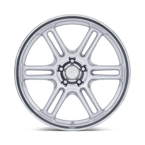 Rotiform RC209 RPS Alloy Wheel 19x10.5 ET35 5x120 Matt Silver With Diamond Cut Lip 74.1mm CB