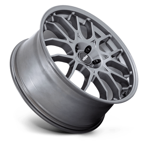 Rotiform R196 ZWS Alloy Wheel 22x12 ET55 5x130 Gloss Anthracite 71.5mm CB