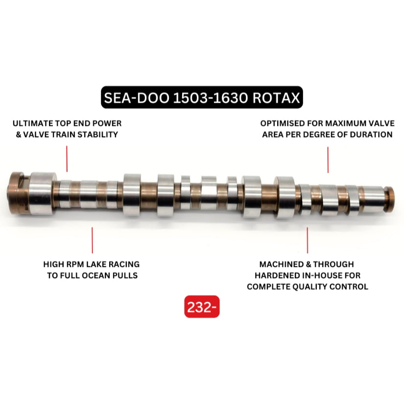 Kelford Cams 286/294 High Performance Cam Sea-Doo 1503 1630 Rotax 4-TEC Turbo