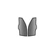 Tegiwa Polycarbonate Lexan Front Windows MSA Approved Honda Civic Type R EP3