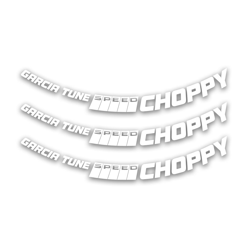 Tegiwa Rays Speed Choppy Ring (4pc Set) with Decals