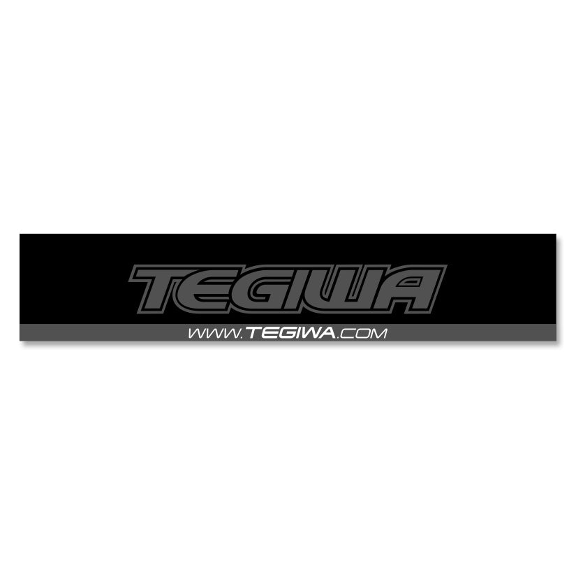 Tegiwa Stealth Grey Windscreen Banner Sun Strip