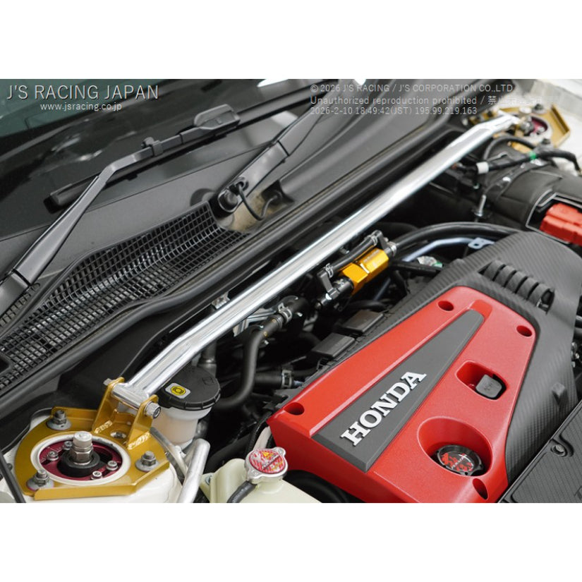 J's Racing Aluminium Strut Brace Honda Civic Type-R FL5