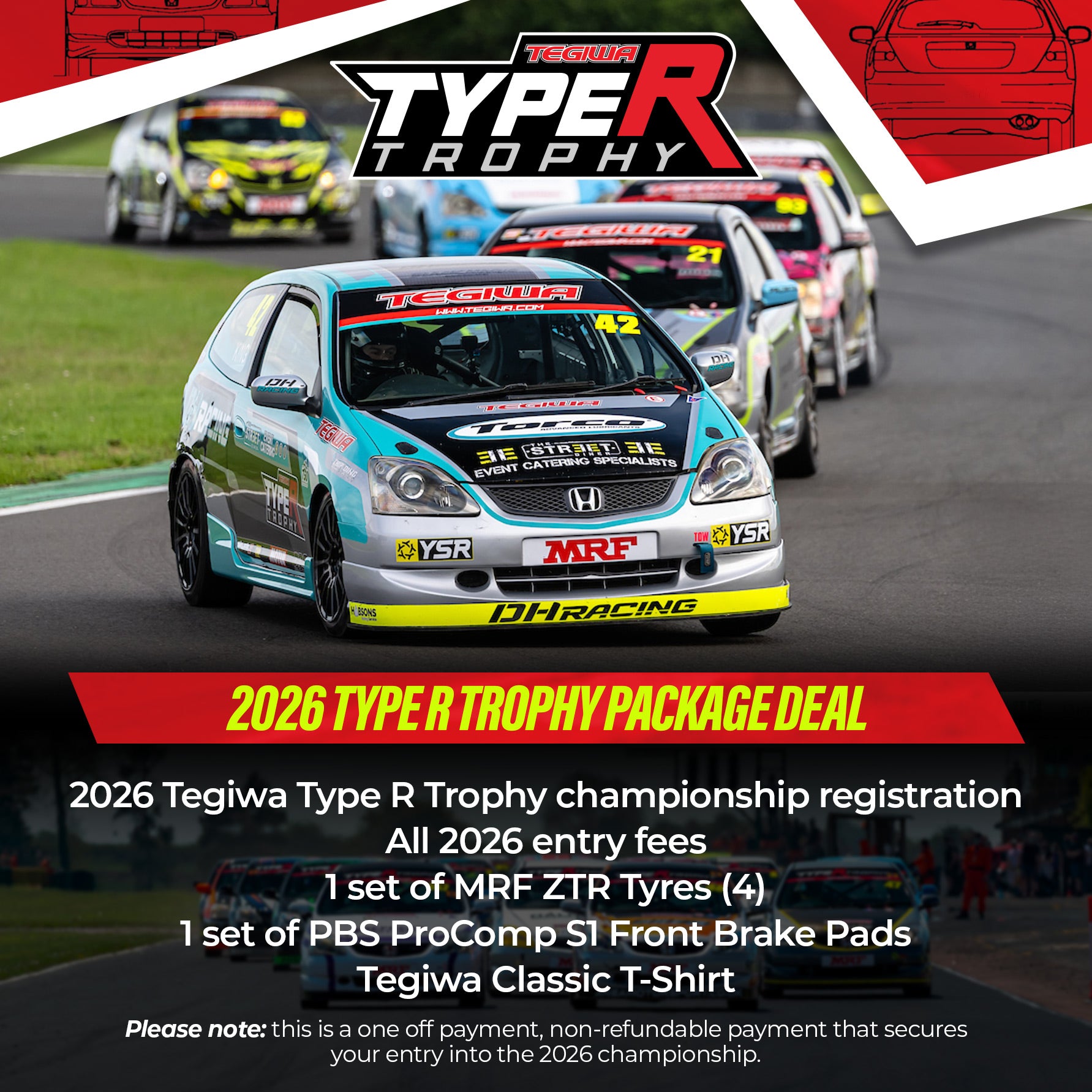 Tegiwa 2026 Type R Trophy Package Deal (DEPOSIT)