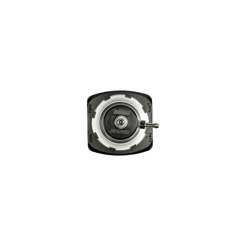 TurboSmart Fuel Filter with Regulator Canister Style 10 FPRF10 Black