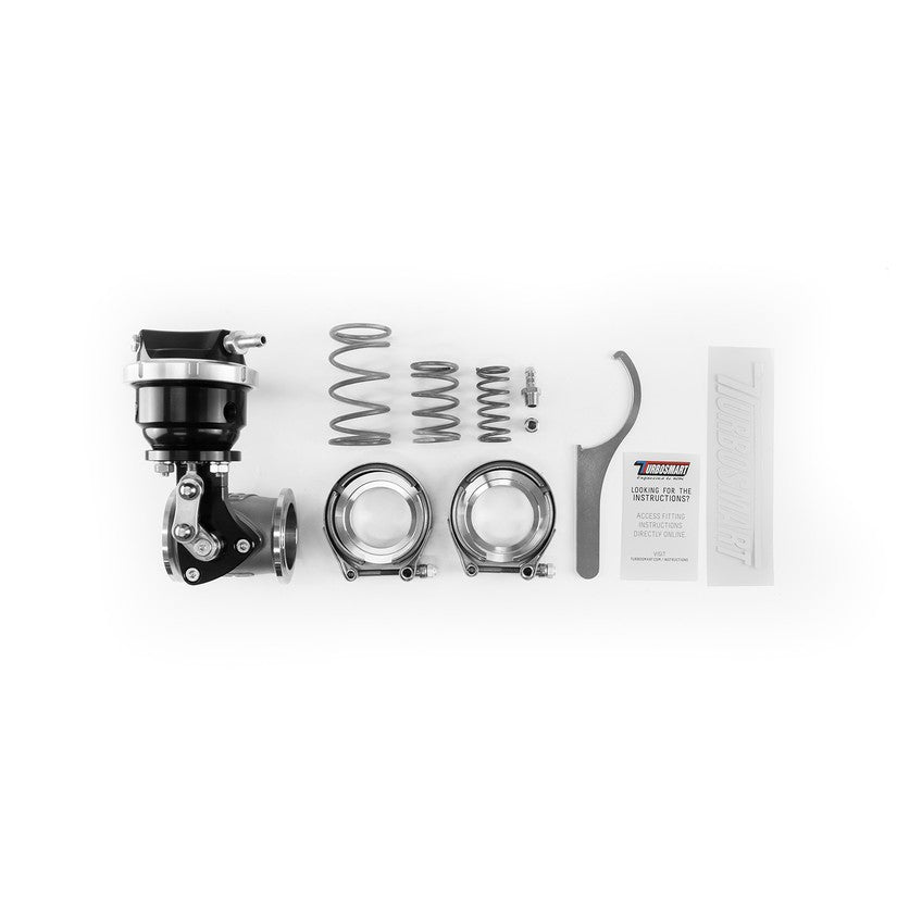 TurboSmart PSG40 Pneumatic Straight Gate 6psi Black