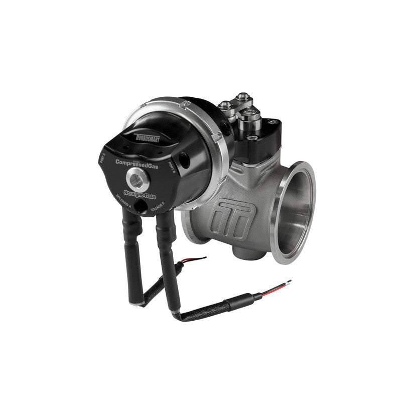 TurboSmart PSG50CG Pneumatic StraightGate50 Compressed Gas Black