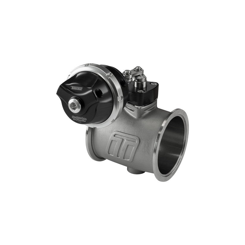 TurboSmart PSG76CG Pneumatic StraightGate76 Compressed Gas Black