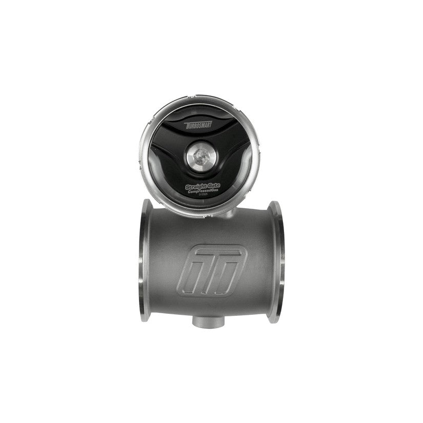 TurboSmart PSG76CG Pneumatic StraightGate76 Compressed Gas Black