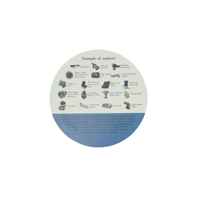 TurboSmart BoostMatch Card Game