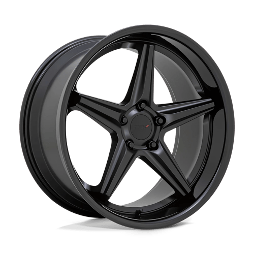 TSW LAUNCH Alloy Wheel 20x8.5 ET20 5x120 Matt Black With Gloss Black Lip 76.1mm CB